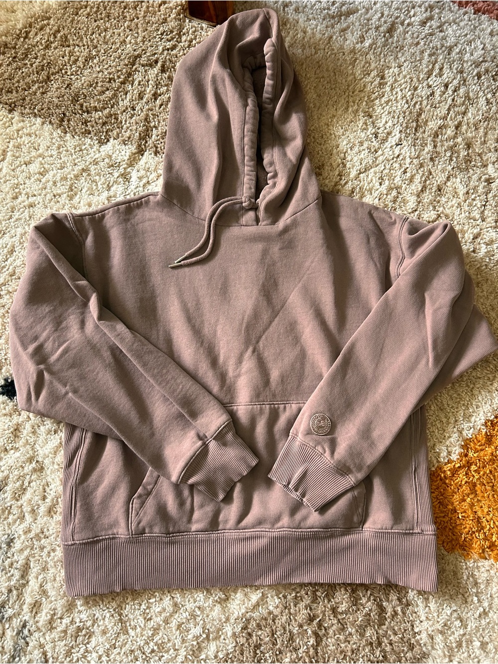 PINK Victoria's Secret Dusty Mauve Pullover Hoodie
